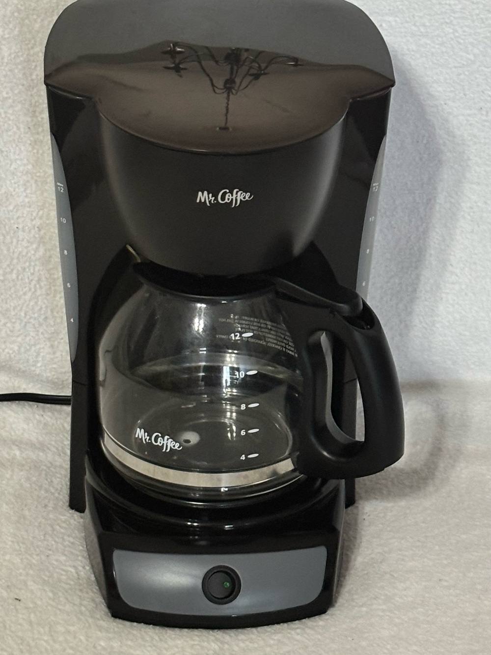 Mr. Coffee Black 12-Cup Drip Coffee Maker